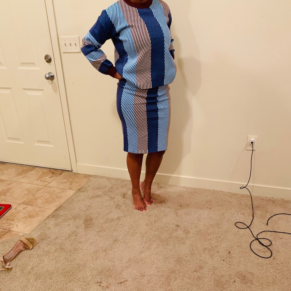 Twin Jersey skirt suit